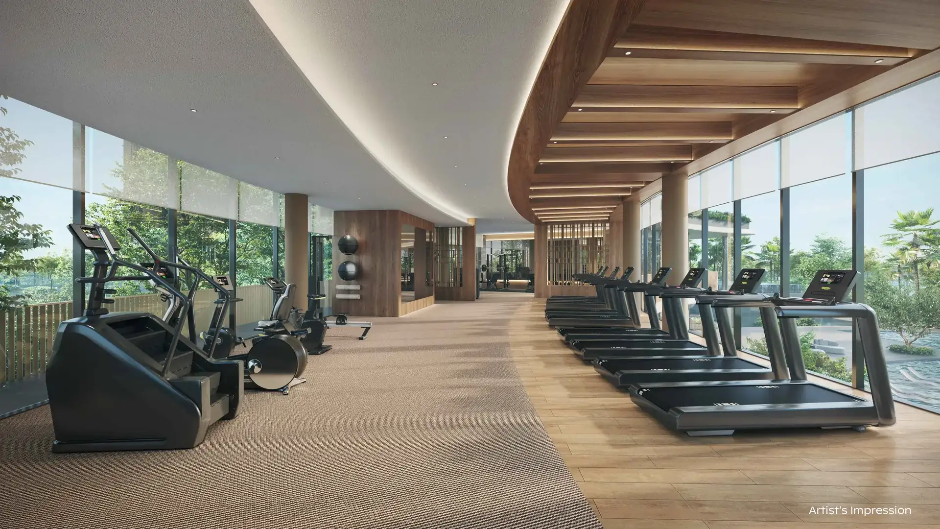 Thomson Reserve living and dining area interior