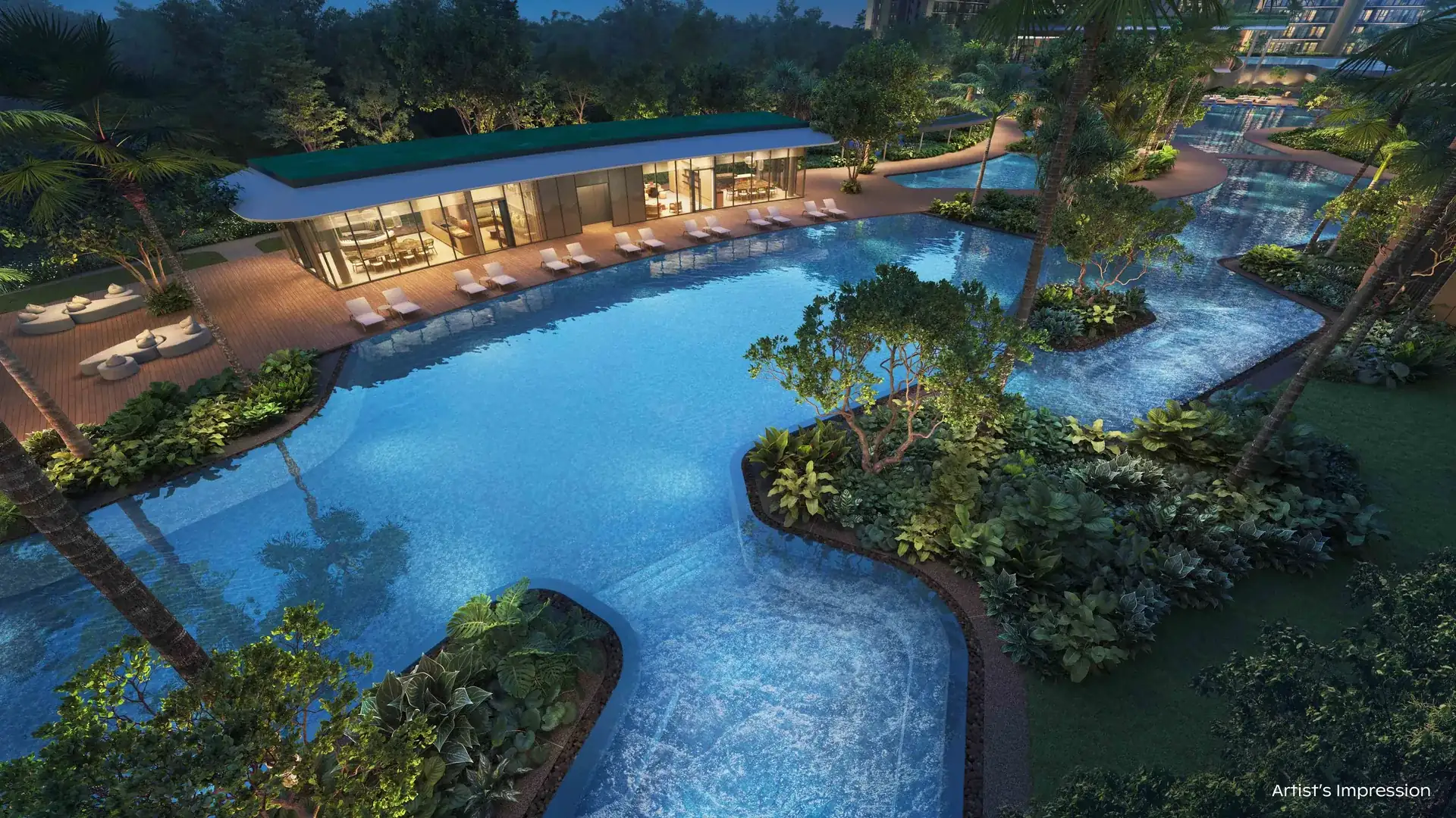 Thomson Reserve exterior facade, artist impression